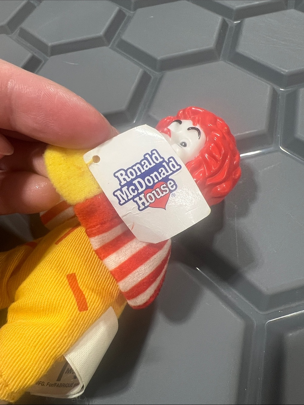 Vintage Ronald McDonald Finger Puppet Plush 2002 NWT Collectible - Picture 8 of 9